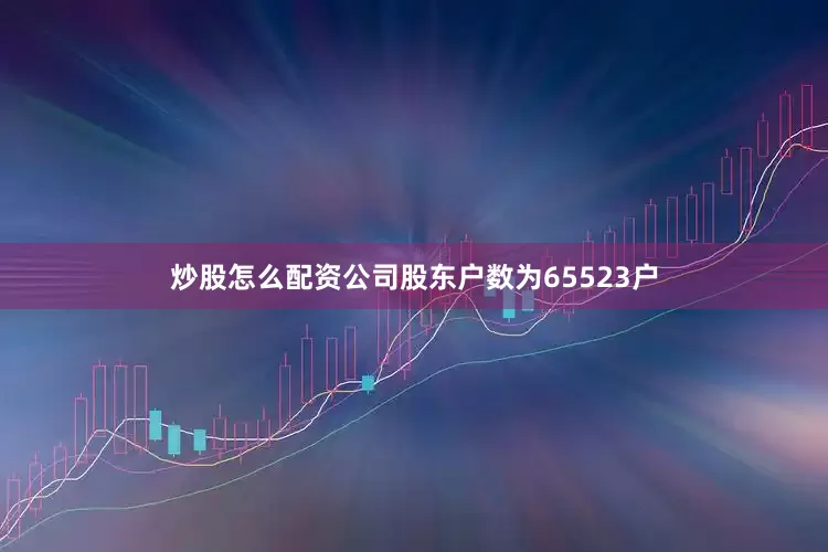 炒股怎么配资公司股东户数为65523户