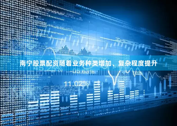 南宁股票配资随着业务种类增加、复杂程度提升