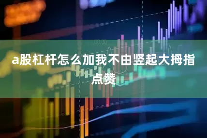 a股杠杆怎么加我不由竖起大拇指点赞